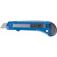 Couteau d'usage g&eacute;n&eacute;ral ATK700, 18 mm, Acier au carbone, Prise en Plastique Maritime Industrial Rubber
