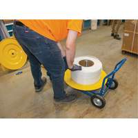 Strapping Dispenser, Polyester/Steel/Polypropylene Straps, 16"/8" Core Dia., 3"/8"/6" Roll Width Maritime Industrial Rubber