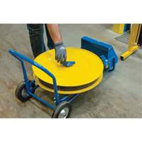 Strapping Dispenser, Polyester/Steel/Polypropylene Straps, 16"/8" Core Dia., 3"/8"/6" Roll Width Maritime Industrial Rubber