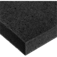 Foam Sheet, Standard, 2" Thick, 108" L x 24" W Maritime Industrial Rubber