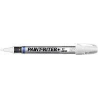 Marqueur &agrave; peinture pour surfaces humides Paint-Riter+, Liquide, Blanc Maritime Industrial Rubber