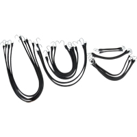 Rubber Tie Down Set, 9" Maritime Industrial Rubber
