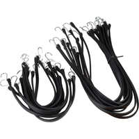 Rubber Tie Down Set, 21" Maritime Industrial Rubber