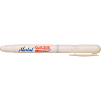Mini marqueur de peinture Quik Stik, B&acirc;ton plein, Blanc Maritime Industrial Rubber