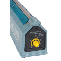 Impulse Heat Sealer, 8" Seal Length Maritime Industrial Rubber