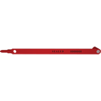 Scell&eacute;s de s&eacute;curit&eacute; uniFreight, 7-3/4", Plastique, Scell&eacute; pour camion Maritime Industrial Rubber