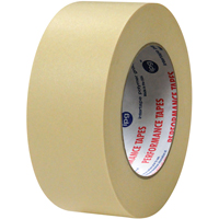 High Temp Premium Paper Masking Tapes, 48 mm (2") x 55 m (180'), Beige Maritime Industrial Rubber
