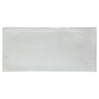 Blank Packing List Envelope, 10" L x 5-1/2" W, Backloading Style Maritime Industrial Rubber