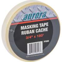 General Purpose Masking Tape, 18 mm (3/4") x 55 m (180'), Beige Maritime Industrial Rubber