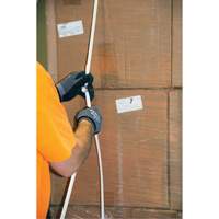 Strapping, Polypropylene, 3/8" W x 12900' L, White, Machine Grade Maritime Industrial Rubber