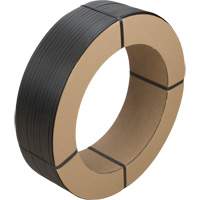 Strapping, Polypropylene, 1/2" W x 7200' L, Black, Manual Grade Maritime Industrial Rubber