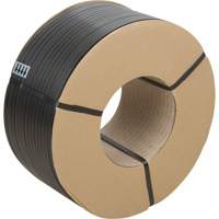 Strapping, Polypropylene, 1/2" W x 7200' L, Black, Manual Grade Maritime Industrial Rubber