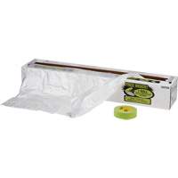 Overspray Protective Sheeting & Tape Kit, 400' L x 16' W, Plastic Maritime Industrial Rubber