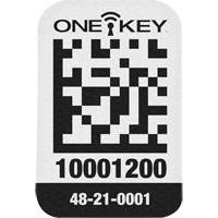 &eacute;tiquettes d'identification d'actifs One-Key Maritime Industrial Rubber