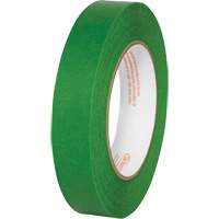 Premium Safe Tack Masking Tape, 24 mm (61/64") x 55 m (180.4'), Green Maritime Industrial Rubber