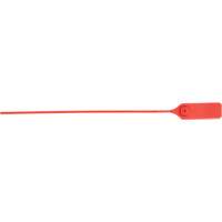 Heavy-Duty Security Seal, 13", Plastic, Pull-Up Seal Maritime Industrial Rubber