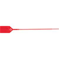Standard-Duty Security Seal, 9", Plastic, Plastic Seal Maritime Industrial Rubber