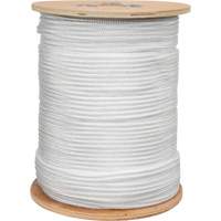 Corde blanche tress&eacute;e, Nylon, 250' Maritime Industrial Rubber