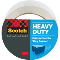 Scotch&reg; Heavy Duty Shipping Packaging Tape 3850, Hot Melt Adhesive, 48 mm (1-22/25") x 50 m (164') Maritime Industrial Rubber