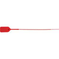 Standard-Duty Security Seal, 9", Plastic, Pull-Through Maritime Industrial Rubber