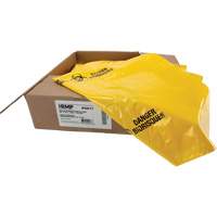 Waste Bags, Bio-Hazard, 38" L x 30" W, 2 mils Maritime Industrial Rubber