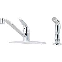 Robinet de cuisine avec pulv&eacute;risateur s&eacute;rie Pfirst Maritime Industrial Rubber