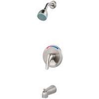 Garniture de baignoire et douche s&eacute;rie Pfirst Maritime Industrial Rubber