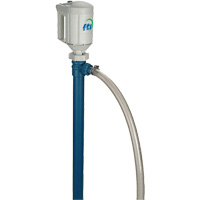 PFP Drum Pump, Polypropylene/PVDF, 22 GPM/40 GPM Maritime Industrial Rubber