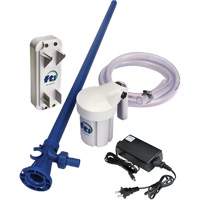 PFP-40 Drum Pump Kit with M3V Motor, Polypropylene/PVDF Maritime Industrial Rubber