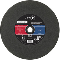 Meule &agrave; tronçonner Super Chop, 12" x 3/32", Arbre de 1", Type 1, 5100 Tr/min Maritime Industrial Rubber