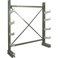 SUPPORT,PORTE A FAUX,6',SIMPLE,ENTRETOISE,BASE, 72" la x 84" h Maritime Industrial Rubber