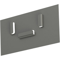 S&eacute;parateur de boîte pour rayonnage enclenchable Interlok Maritime Industrial Rubber