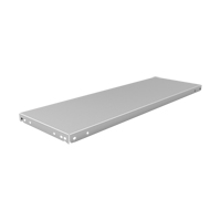 Slotted Angle Shelf, Galvanized Steel, 36" W x 12" D Maritime Industrial Rubber