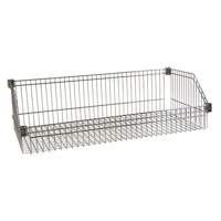 Wire Basket Shelf, 18" W x 36" D, 400 lbs. Capacity Maritime Industrial Rubber