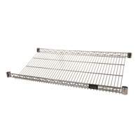 Wire Slanted Shelf, 18" W x 36" D, 400 lbs. Capacity Maritime Industrial Rubber
