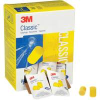 E-A-R Classic Earplugs, Pair - Pillow Pack Maritime Industrial Rubber