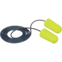 E-A-Rsoft Metal Detectable Earplugs, Corded, Regular, Bulk - Polybag, 32 NRR dB Maritime Industrial Rubber
