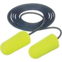 E-A-Rsoft Metal Detectable Earplugs, Corded, Regular, Bulk - Polybag, 32 NRR dB Maritime Industrial Rubber