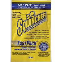 Sqwincher&reg; Boisson de r&eacute;hydratation Fast Pack, Emballage-portion, Limonade Maritime Industrial Rubber