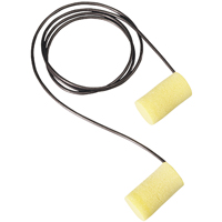 E-A-Rsoft Yellow Neons  Metal Detectable Earplugs, Corded, Large, Bulk - Polybag, 33 NRR dB Maritime Industrial Rubber