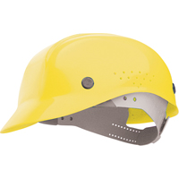 Casques antichocs s&eacute;rie BC86 de North, Suspension &agrave; douille, Jaune Maritime Industrial Rubber