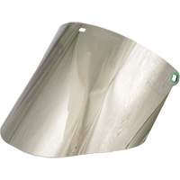 &eacute;cran facial moul&eacute;, Polycarbonate, Teinte Vert Maritime Industrial Rubber