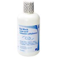Accessoires pour poste de douche oculaire - Solution ophtalmique, 32 oz Maritime Industrial Rubber