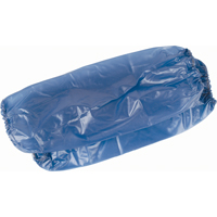 Manchettes l&eacute;ger, Longueur de 18", Vinyle, Bleu Maritime Industrial Rubber