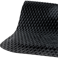 Hog Heaven&reg; Mat, Diamond, 4' x 6' x 5/8", Black, Nitrile Maritime Industrial Rubber
