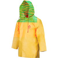 Neo-Slick Chemical & Acid Resistant Rain Jacket, 3X-Large, Yellow, Neoprene Maritime Industrial Rubber