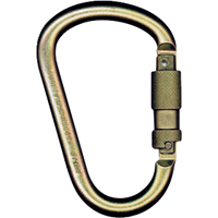 Carabiners, Steel, 5000 lbs Capacity Maritime Industrial Rubber