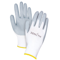 Lightweight Breathable Coated Gloves, 11/2X-Large, Foam Nitrile Coating, 13 Gauge, Polyester Shell Maritime Industrial Rubber