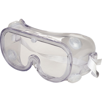 Z300 Safety Goggles, Clear Lens, Anti-Fog, Indirect Vent Maritime Industrial Rubber