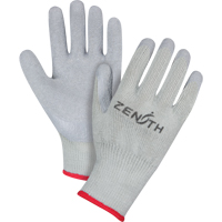 Gants enduits &agrave; doublure confortable en caoutchouc naturel, 9/Grand, R&ecirc;vetement Latex de caoutchouc, Calibre 10, Enveloppe en Polyester/Coton Maritime Industrial Rubber